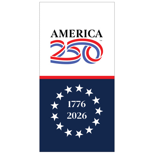 D787 250 Betsy Ross - Pole Banner