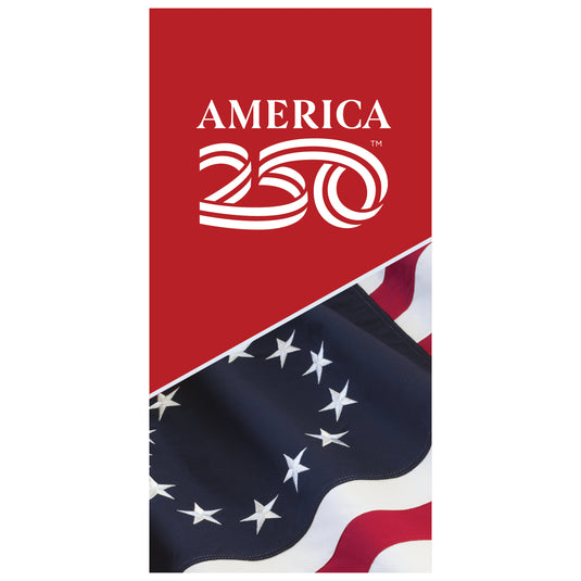 D789 250 Waving Flag - Pole Banner