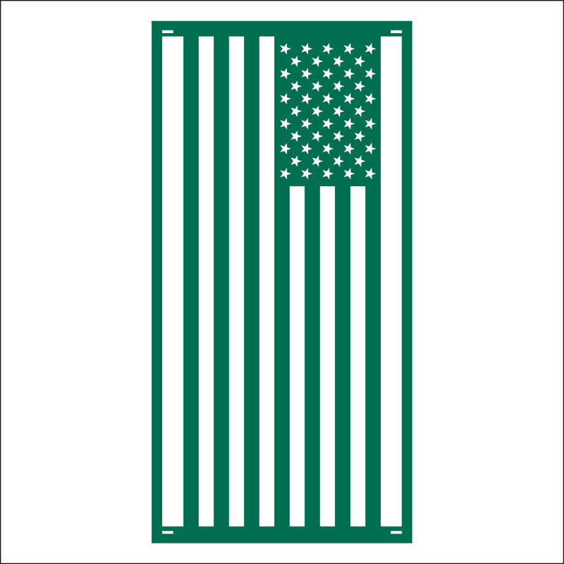 Load image into Gallery viewer, M110 American Flag - Metal Pole Banner
