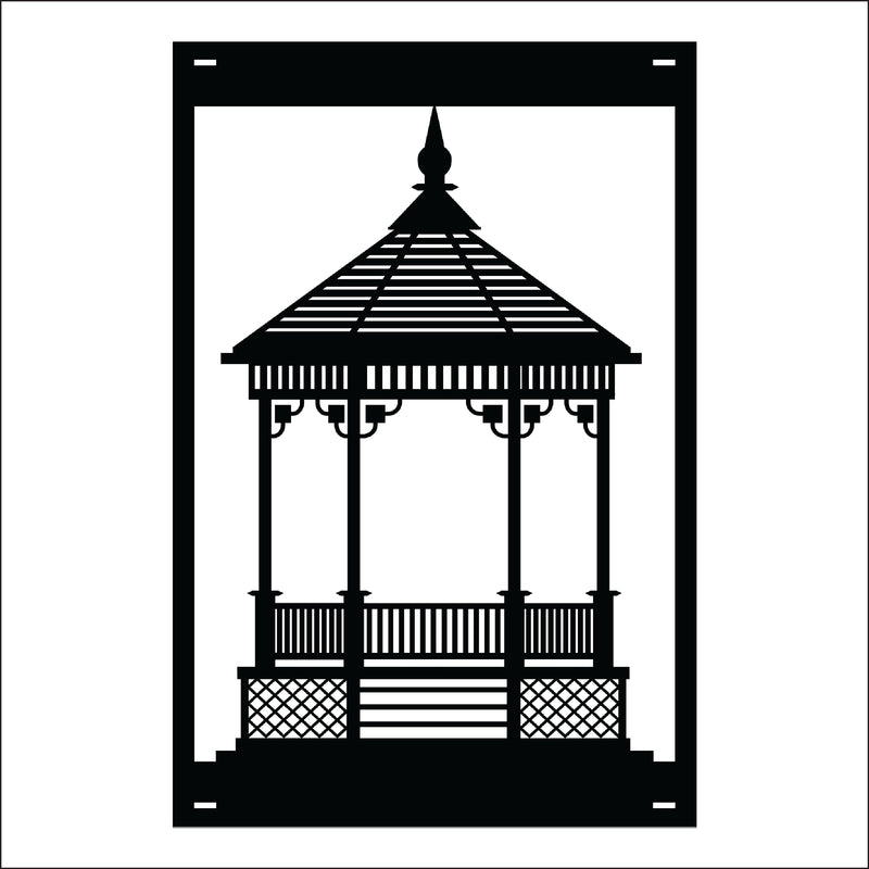 Load image into Gallery viewer, M121 Gazebo - Metal Pole Banner
