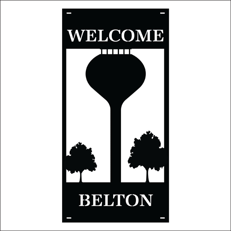 Load image into Gallery viewer, M122 Watertower - Metal Pole Banner
