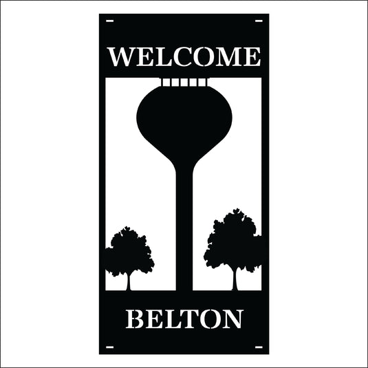 M122 Watertower - Metal Pole Banner