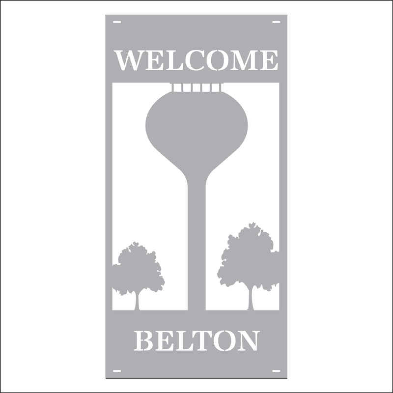 Load image into Gallery viewer, M122 Watertower - Metal Pole Banner
