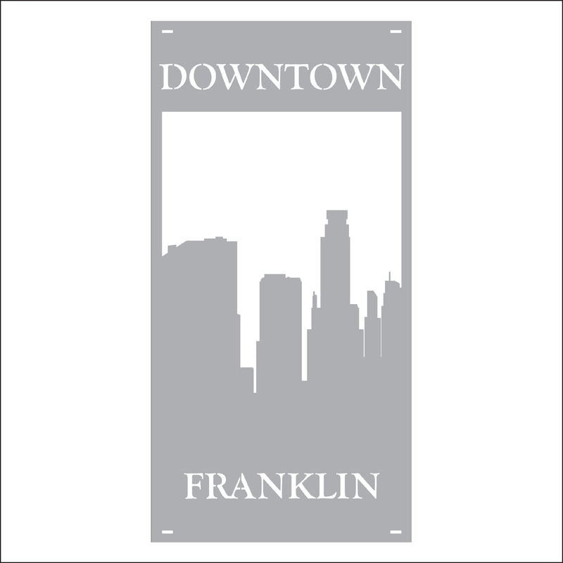 Load image into Gallery viewer, M126 City Skyline - Metal Pole Banner
