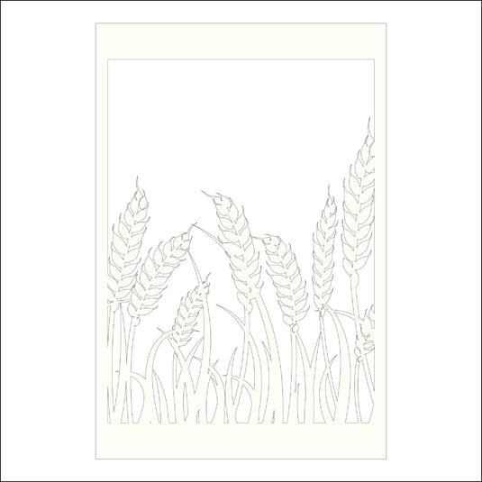 M127 Wheat Field - Metal Pole Banner