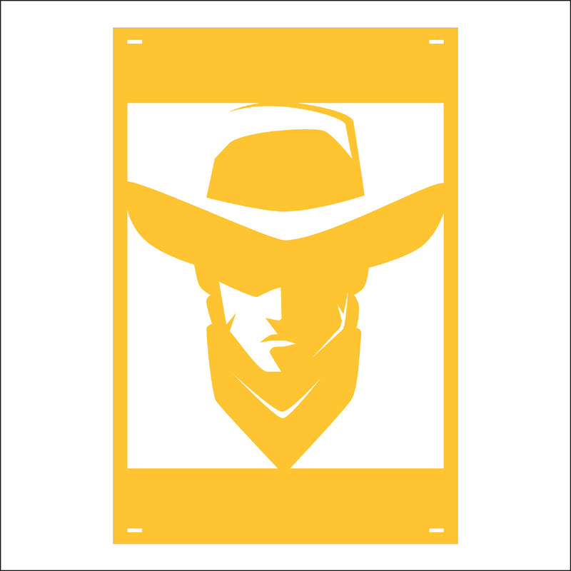 Load image into Gallery viewer, M133 Mascot Cowboys - Metal Pole Banner
