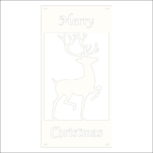 M142 Reindeer - Metal Pole Banner