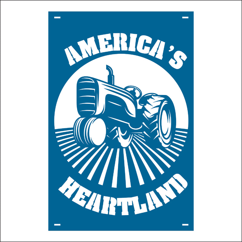 Load image into Gallery viewer, M154 The Heartland - Metal Pole Banner
