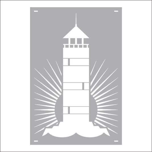 M159 Lighthouse - Metal Pole Banner