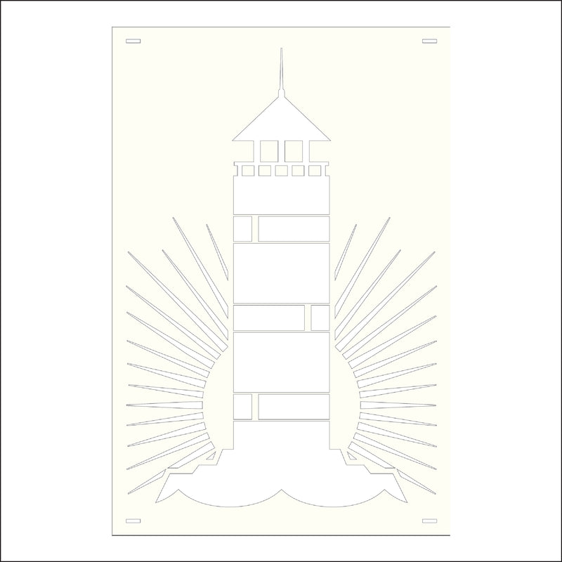 Load image into Gallery viewer, M159 Lighthouse - Metal Pole Banner
