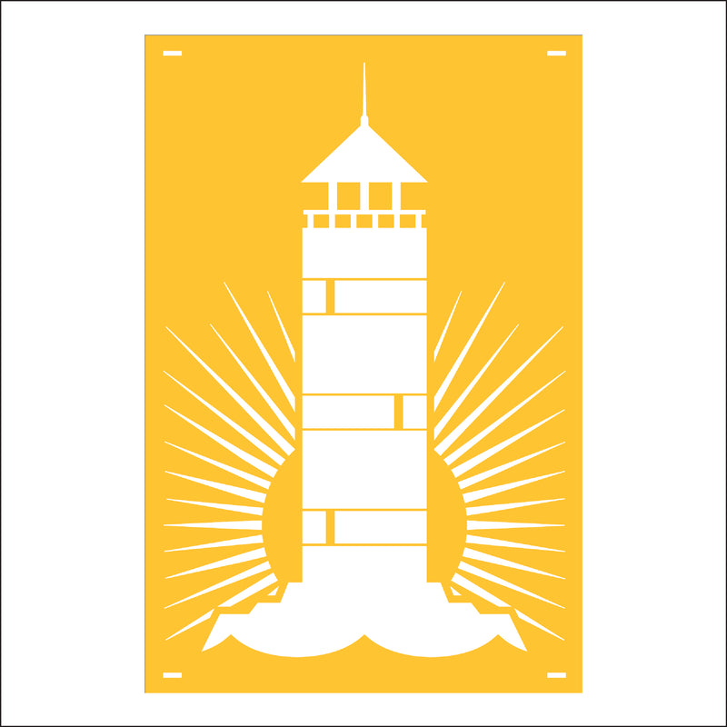 Load image into Gallery viewer, M159 Lighthouse - Metal Pole Banner
