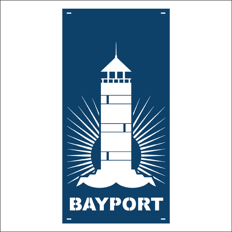 Load image into Gallery viewer, M159 Lighthouse - Metal Pole Banner
