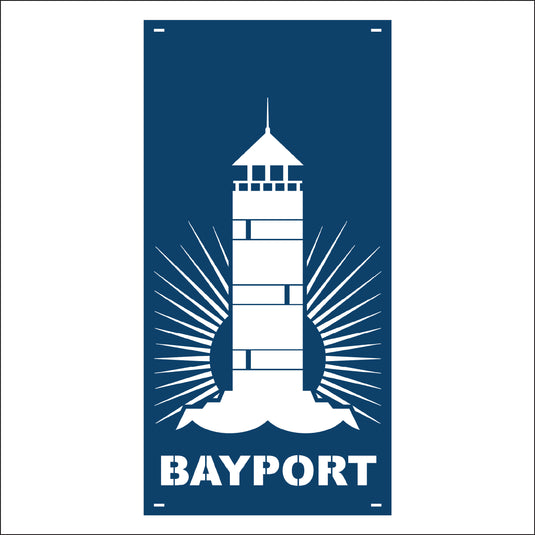 M159 Lighthouse - Metal Pole Banner