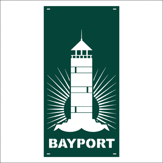 M159 Lighthouse - Metal Pole Banner