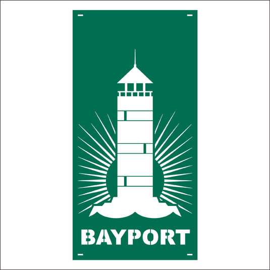 M159 Lighthouse - Metal Pole Banner