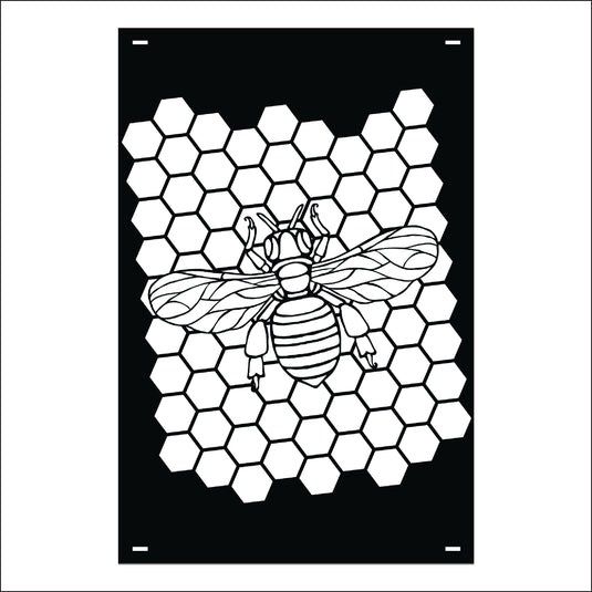 M160 Honey Bee - Metal Pole Banner