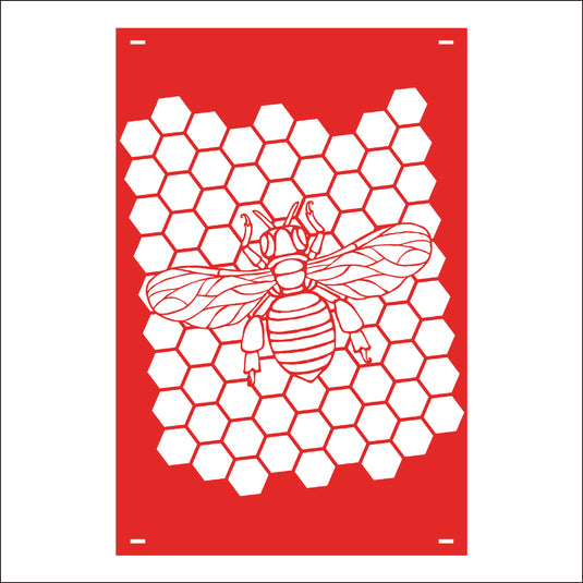 M160 Honey Bee - Metal Pole Banner