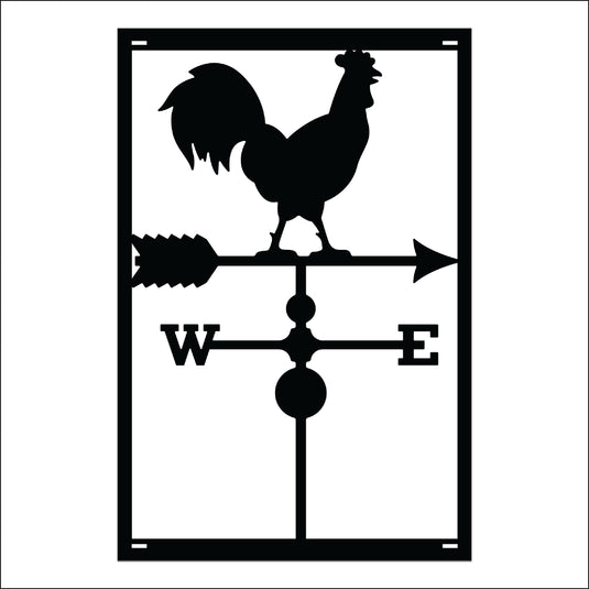 M164 Weather Vane - Metal Pole Banner