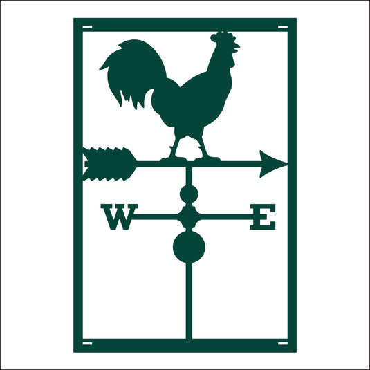 M164 Weather Vane - Metal Pole Banner