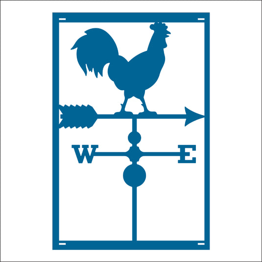 M164 Weather Vane - Metal Pole Banner
