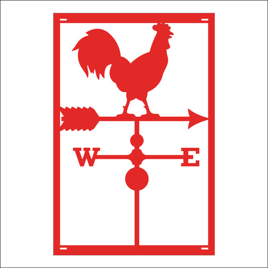 M164 Weather Vane - Metal Pole Banner