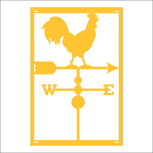 M164 Weather Vane - Metal Pole Banner