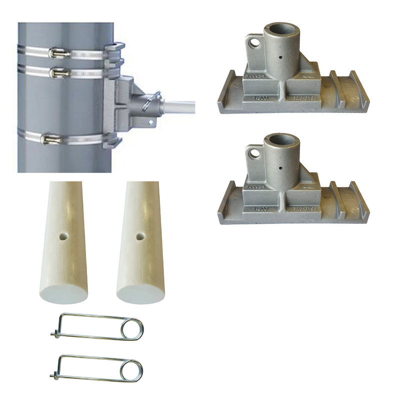 Load image into Gallery viewer, Windscale 12 Pole Banner Bracket System

