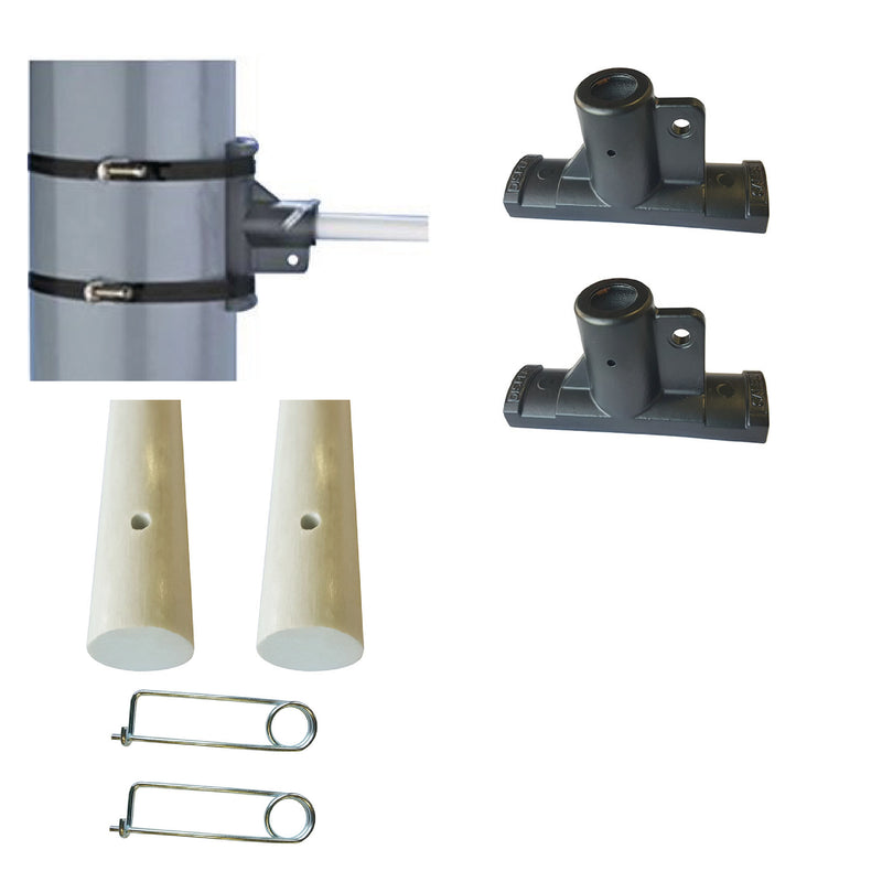 Load image into Gallery viewer, Windscale 8 Pole Banner Bracket System
