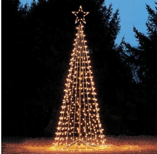 Pop-Up Silhouette Tree of Lights