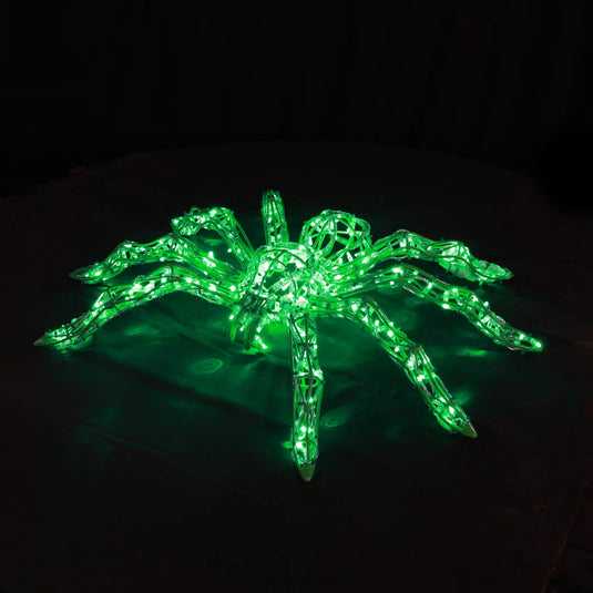 Giant Spider Light Display