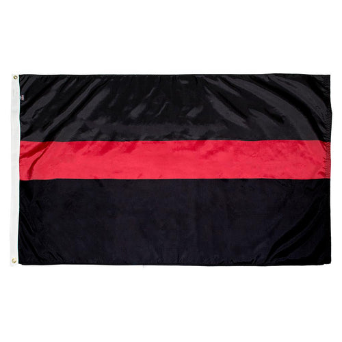 3' x 5' Thin Red Line Flag - Nylon
