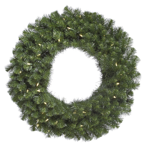 48 Inch - Douglas Fir Christmas Wreath - Lighted