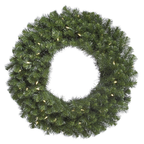 84 Inch - Douglas Fir Christmas Wreath - Lighted