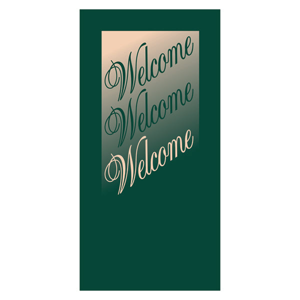 Load image into Gallery viewer, BS103 Triple Welcome - Pole Banner
