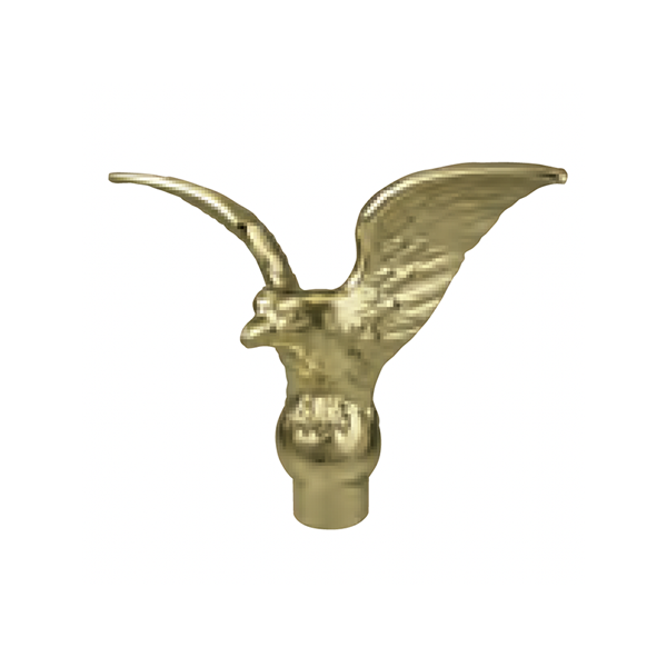 Flagpole Ornament - Brass - Eagle with Ferrule