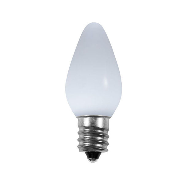 C9 Ceramic Incandescent Christmas Light Bulbs