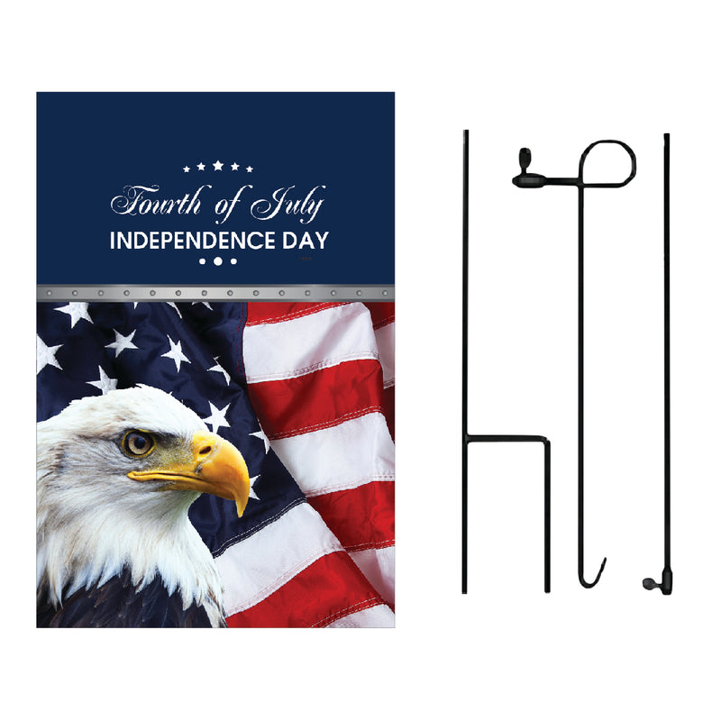 Load image into Gallery viewer, D346 Independence Day - Garden Flag
