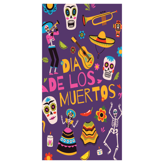 D542 Day of the Dead  - Pole Banner