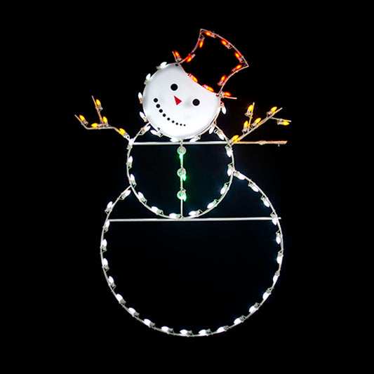 6' Snowman Silhouette
