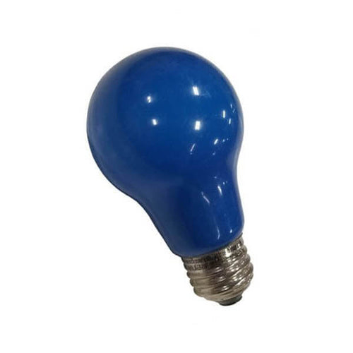 Blue A19 Ceramic LED Appliance Bulb