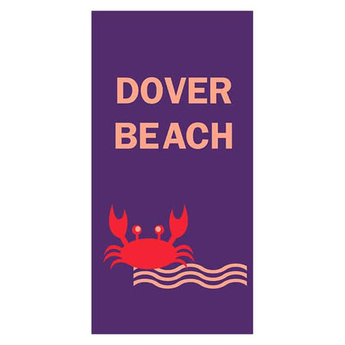 Crab Waves - Pole Banner