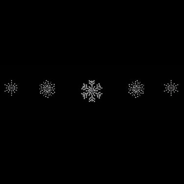 5 Snowflakes Over the Street Christmas Decoration - Display Sales