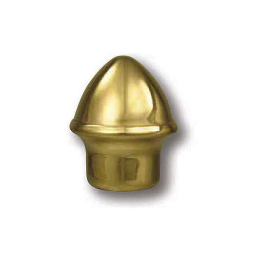 Flagpole Ornament - Brass - Acorn
