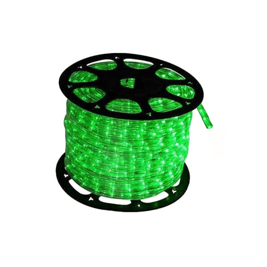 Green LED Rope Light - 150 Foot Spool