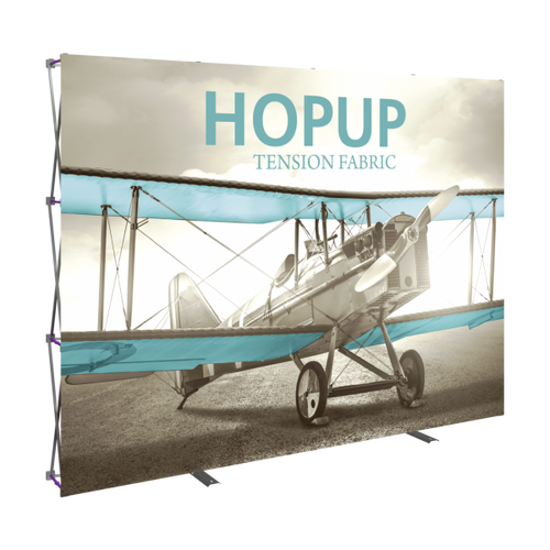Hopup Tension Fabric Banner Stand - 4x3 Straight