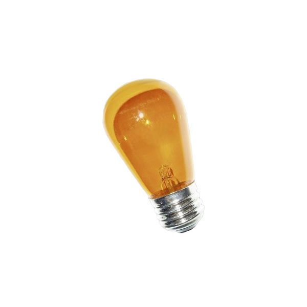 Amber S14 Transparent LED Sign Bulb