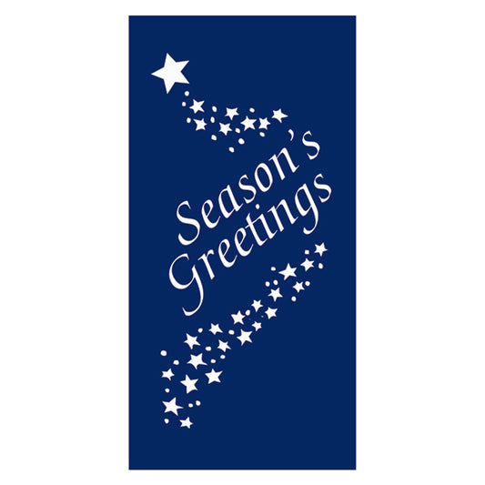 Season's Greetings Stars - Pole Banner