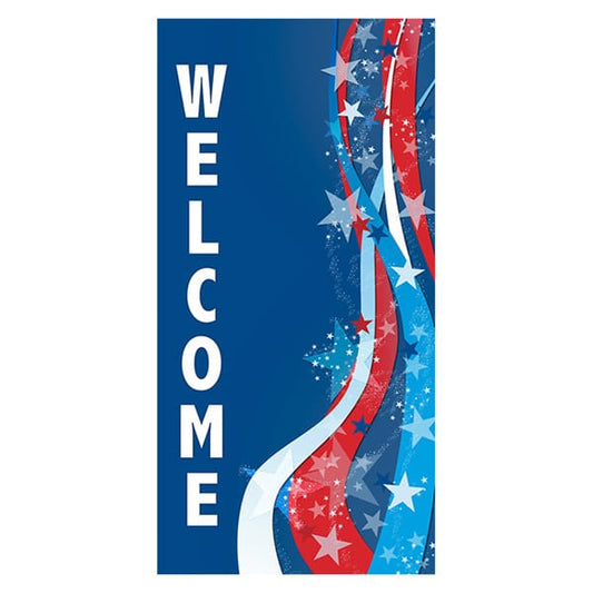 Stars & Stripes - Pole Banner