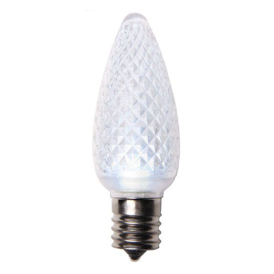 Crystal Cut Sunlight C9 LED Christmas Light Bulbs