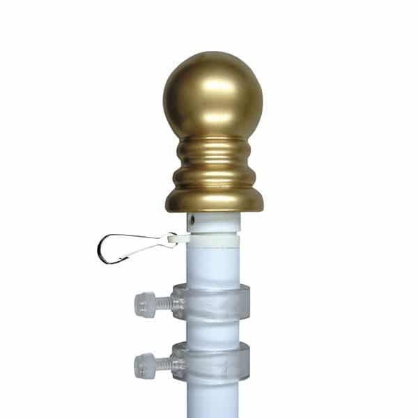 Spinning Flagpole - White – Display Sales